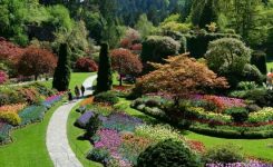 Butchart Gardens Canada Bloementuinen