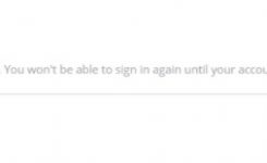 click the Deactivate Account button.